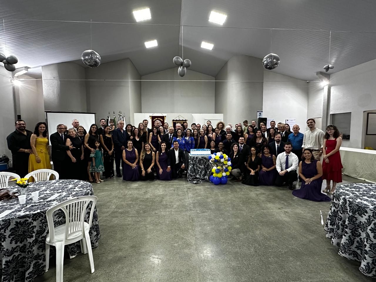 Governadora Cíntia Godrim realiza visita oficial ao Lions e Leo Clube Sorriso