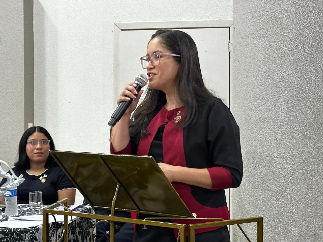 Governadora Cíntia Godrim realiza visita oficial ao Lions e Leo Clube Sorriso