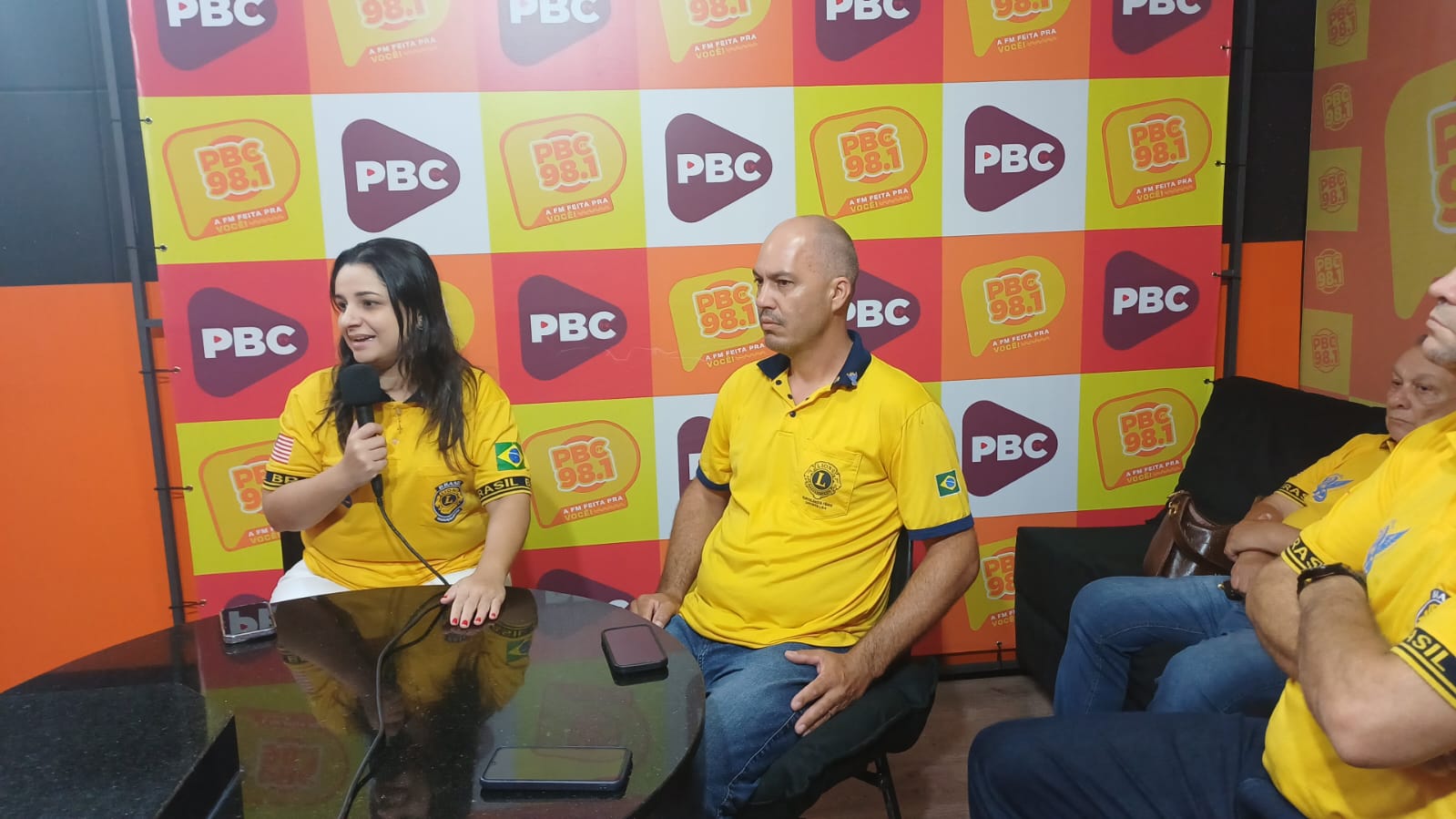 Governadora Cíntia Godrim visitou o jovem Lions Clube de Marcelândia
