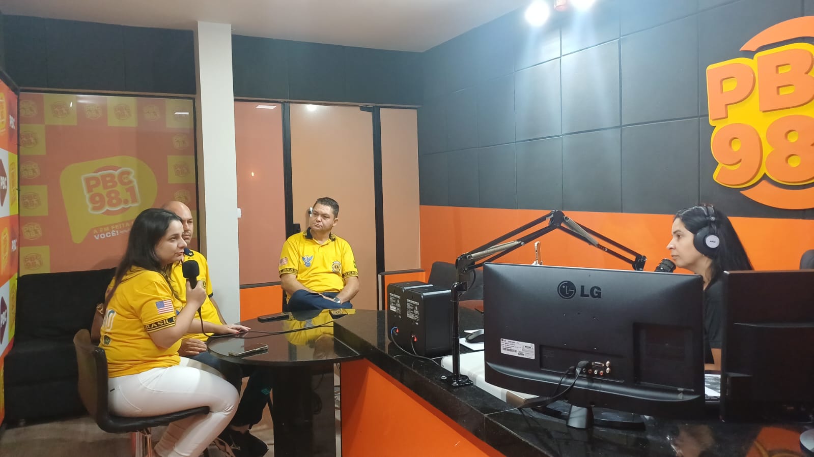 Governadora Cíntia Godrim visitou o jovem Lions Clube de Marcelândia