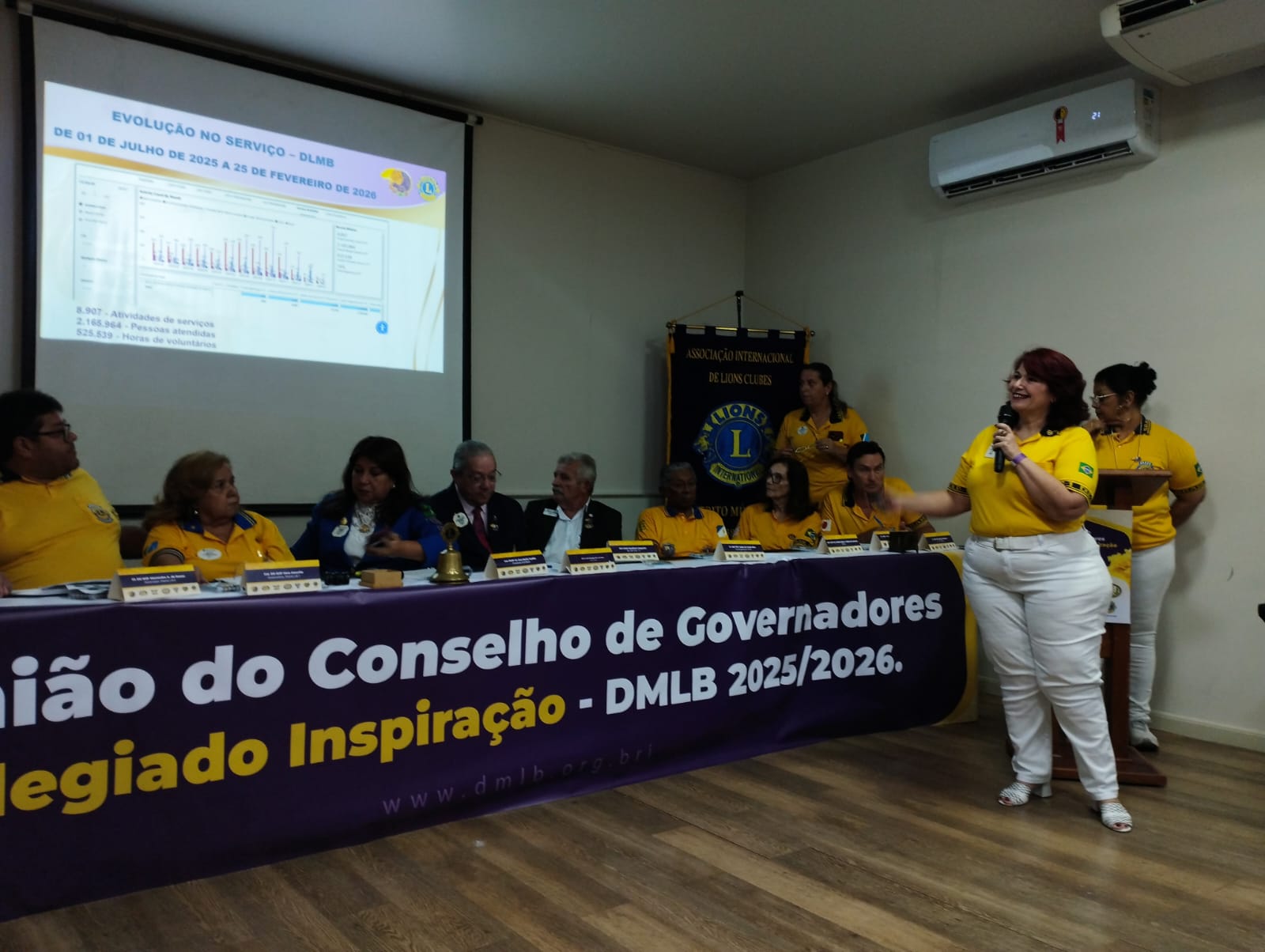 Governadora Cintia Godrim lidera grupo do LB-4 na RGC do DMLB