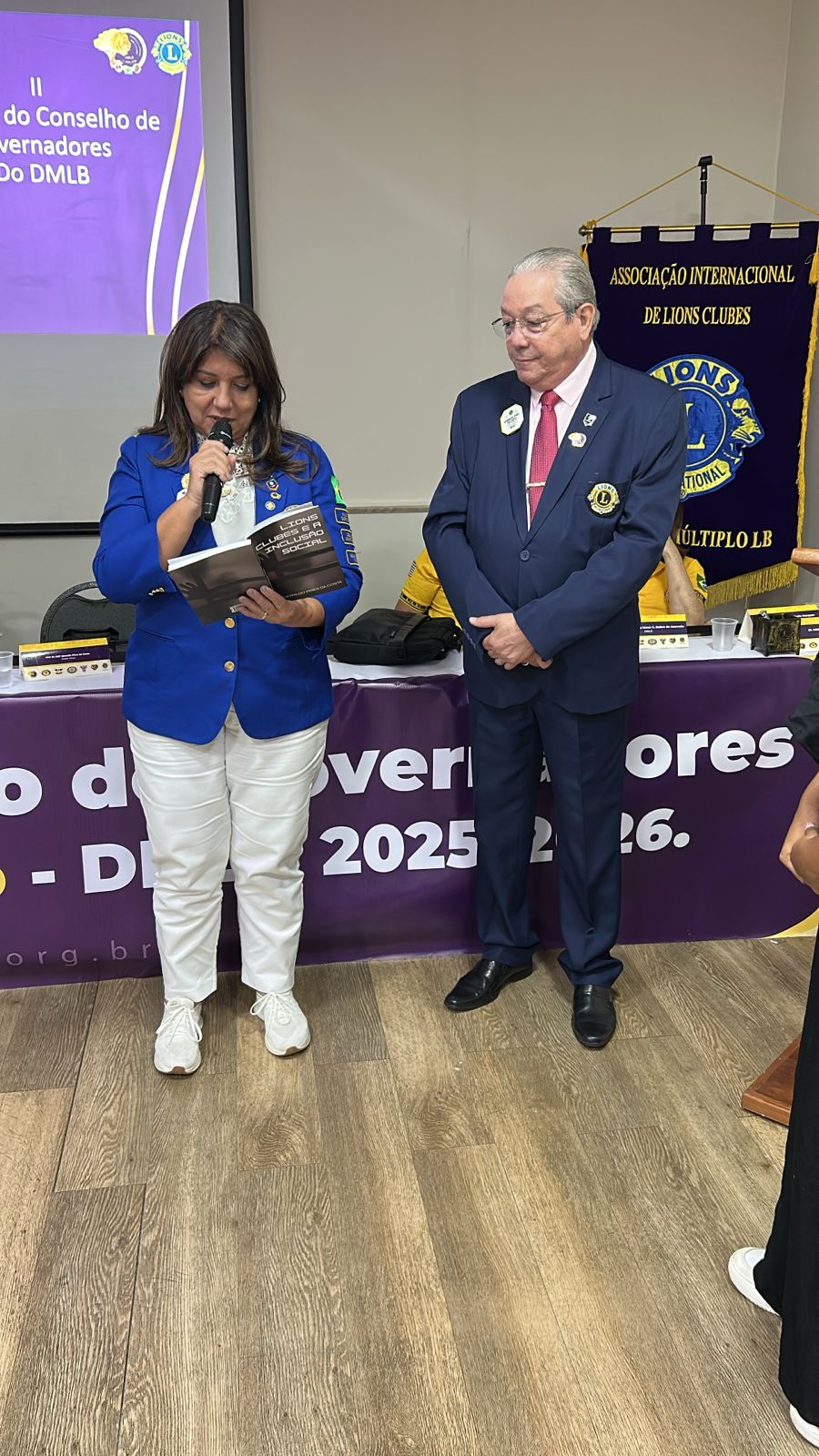 Governadora Cintia Godrim lidera grupo do LB-4 na RGC do DMLB