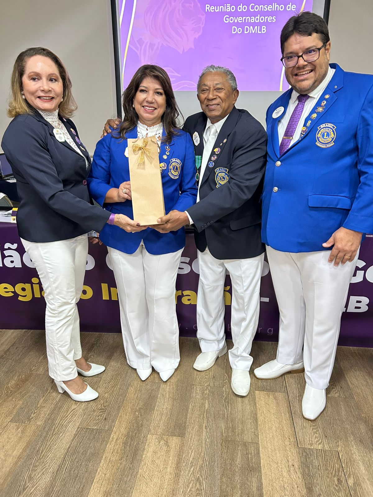 Governadora Cintia Godrim lidera grupo do LB-4 na RGC do DMLB
