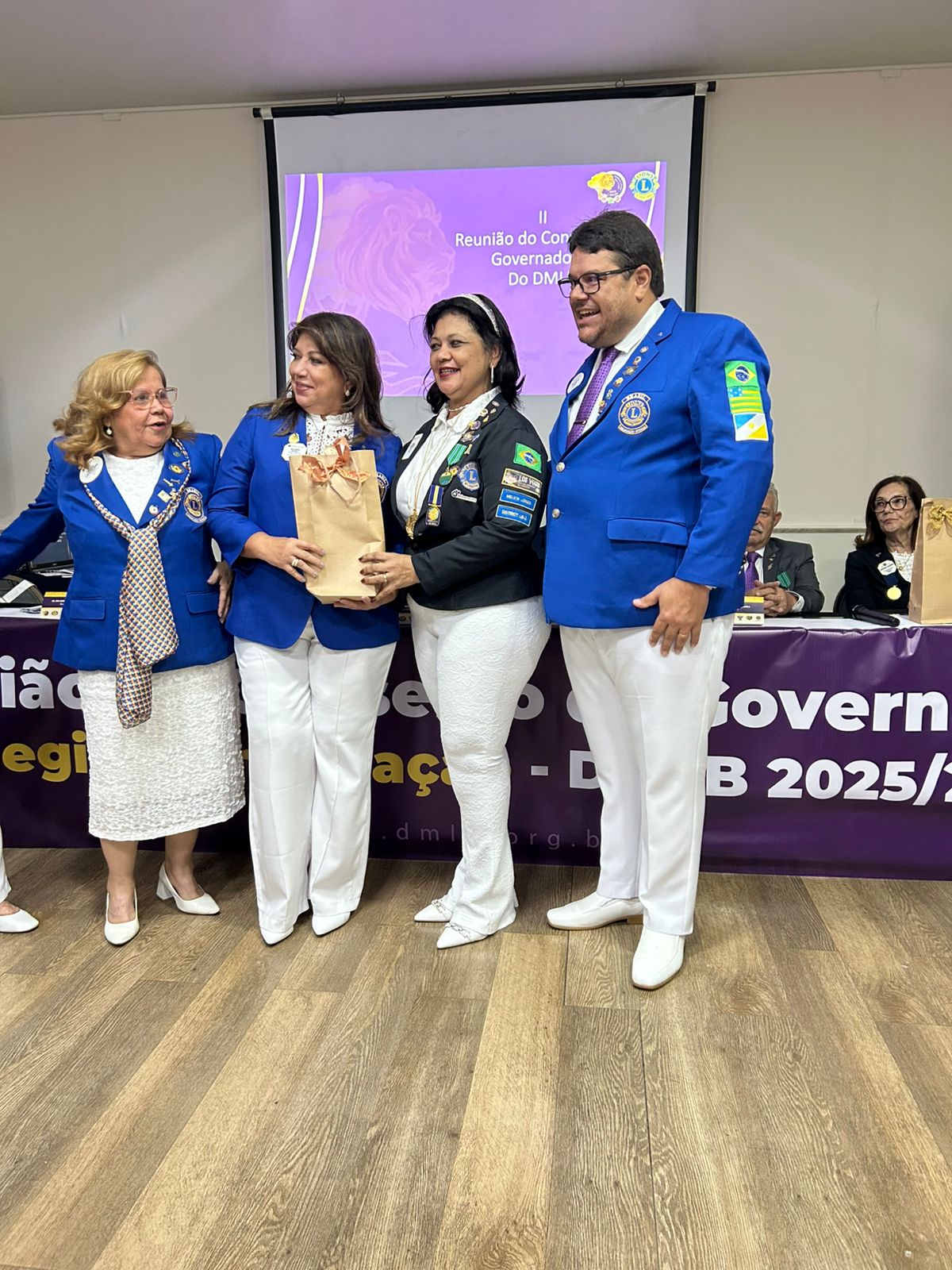 Governadora Cintia Godrim lidera grupo do LB-4 na RGC do DMLB