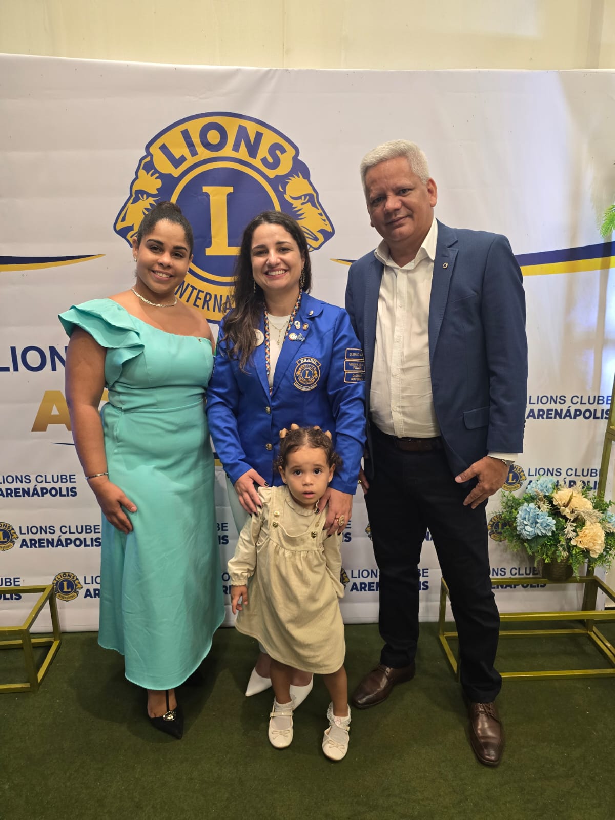 DIA 18 DE ABRIL : Arenápolis passa a integrar rede global do Lions com fundação de novo clube de serviço