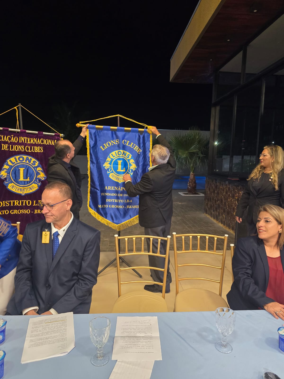 DIA 18 DE ABRIL : Arenápolis passa a integrar rede global do Lions com fundação de novo clube de serviço