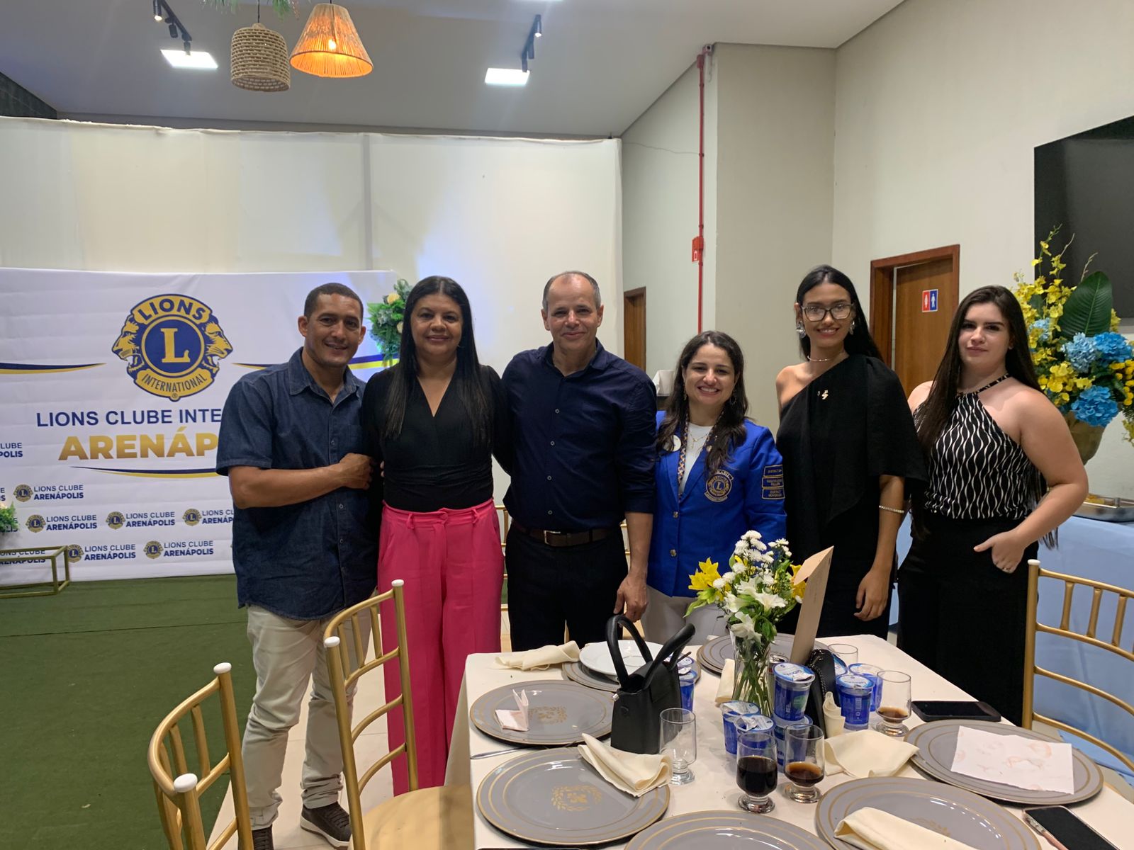 DIA 18 DE ABRIL : Arenápolis passa a integrar rede global do Lions com fundação de novo clube de serviço