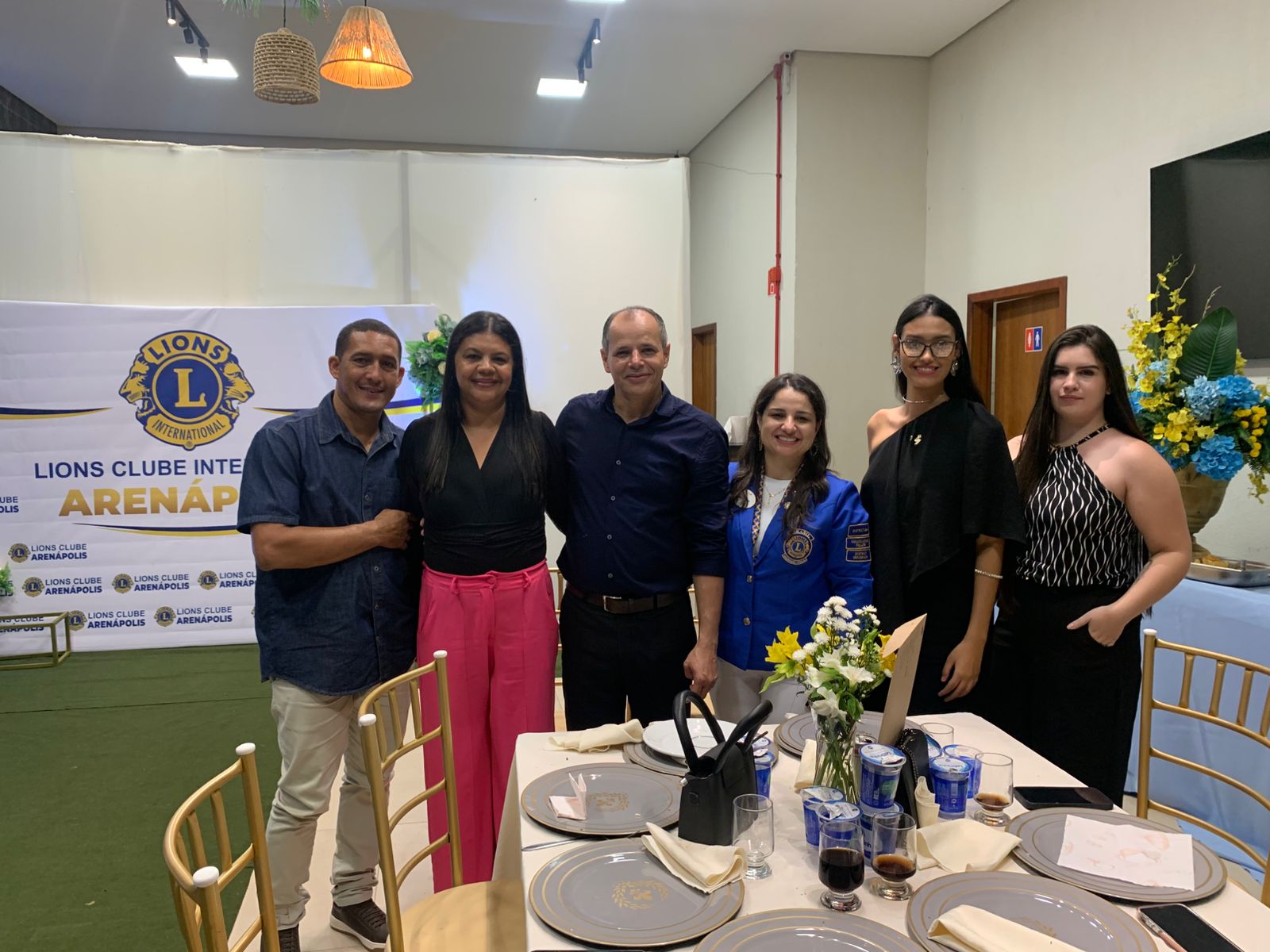 DIA 18 DE ABRIL : Arenápolis passa a integrar rede global do Lions com fundação de novo clube de serviço