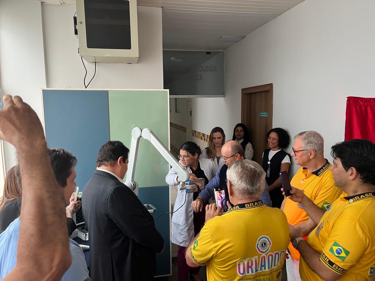 Distrito LB-4 entrega Projeto subsidiado por LCIF ao Hospital de câncer de Mato Grosso