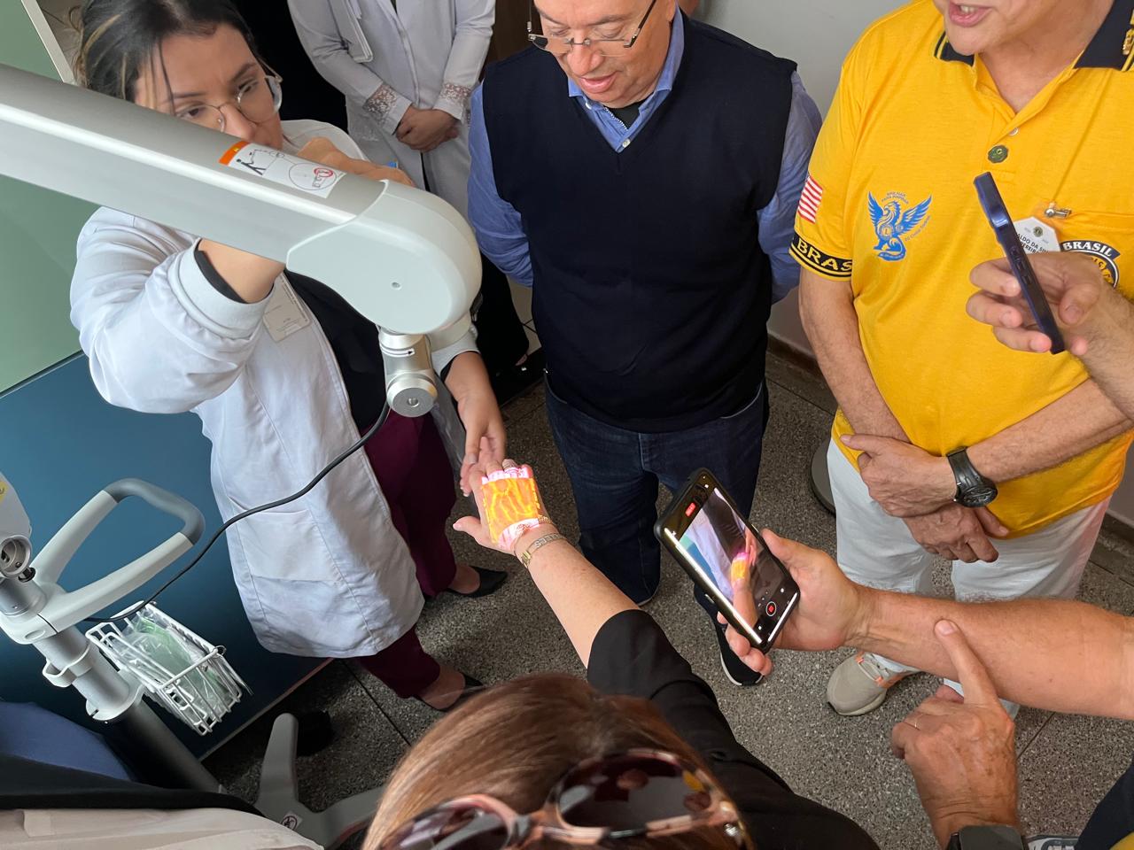 Distrito LB-4 entrega Projeto subsidiado por LCIF ao Hospital de câncer de Mato Grosso