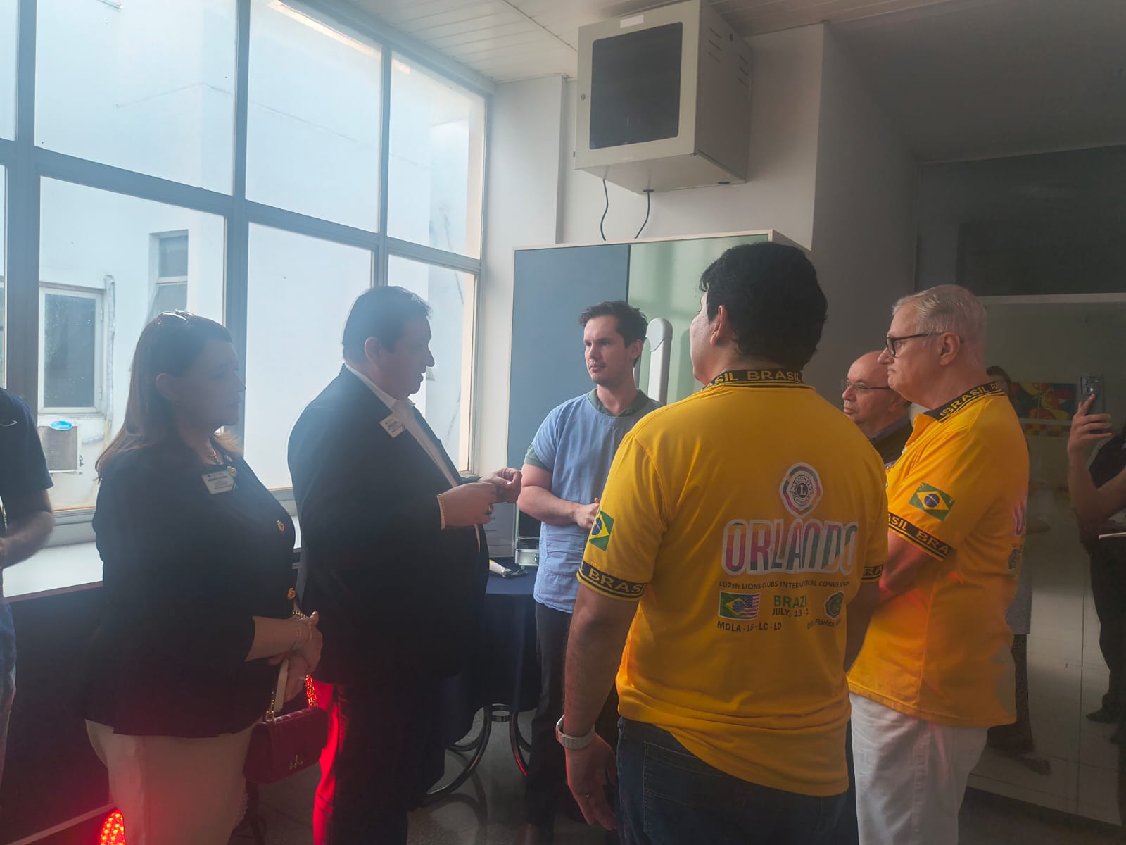 Distrito LB-4 entrega Projeto subsidiado por LCIF ao Hospital de câncer de Mato Grosso