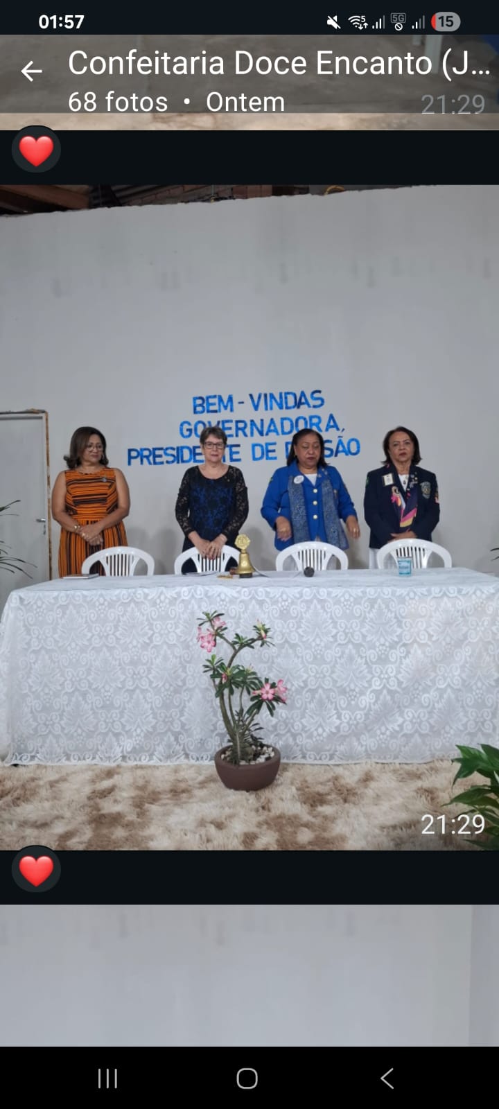 Governadora Fran visita Lions Clube Campo Verde Centenário