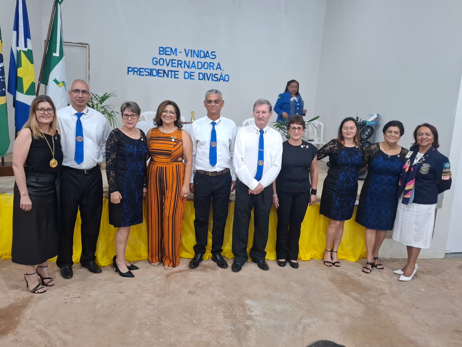Governadora Fran visita Lions Clube Campo Verde Centenário