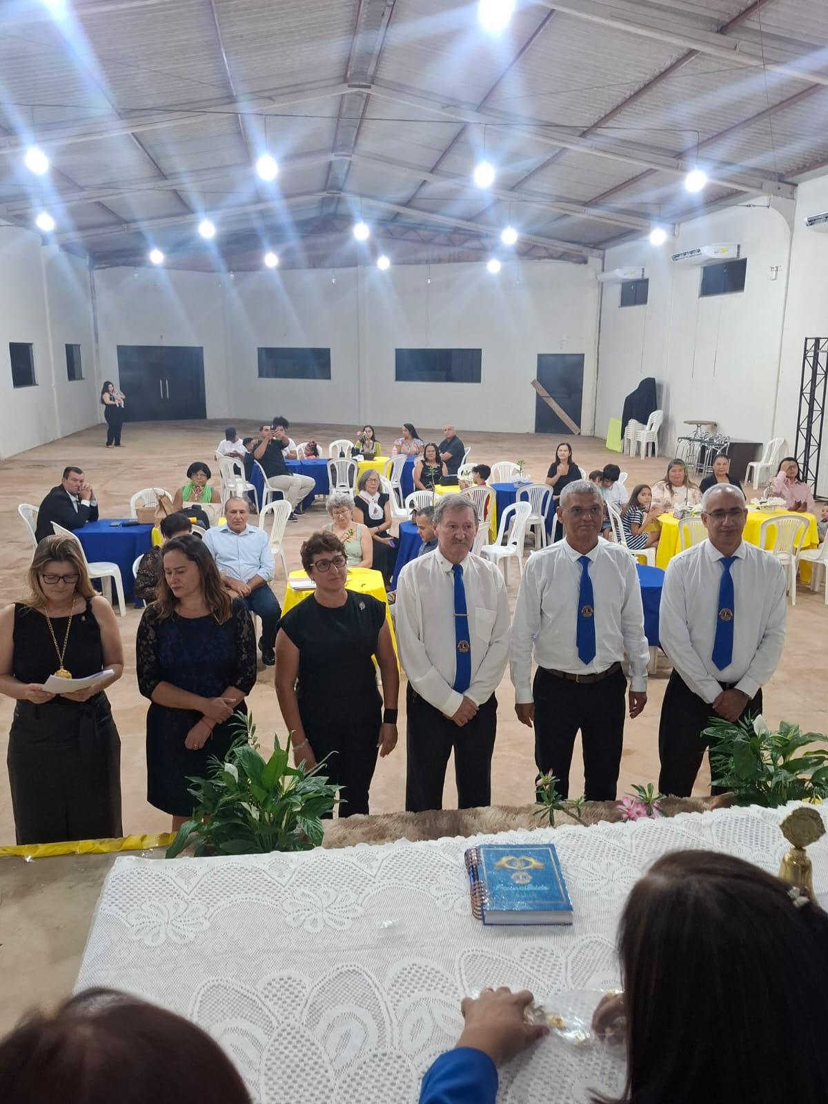 Governadora Fran visita Lions Clube Campo Verde Centenário