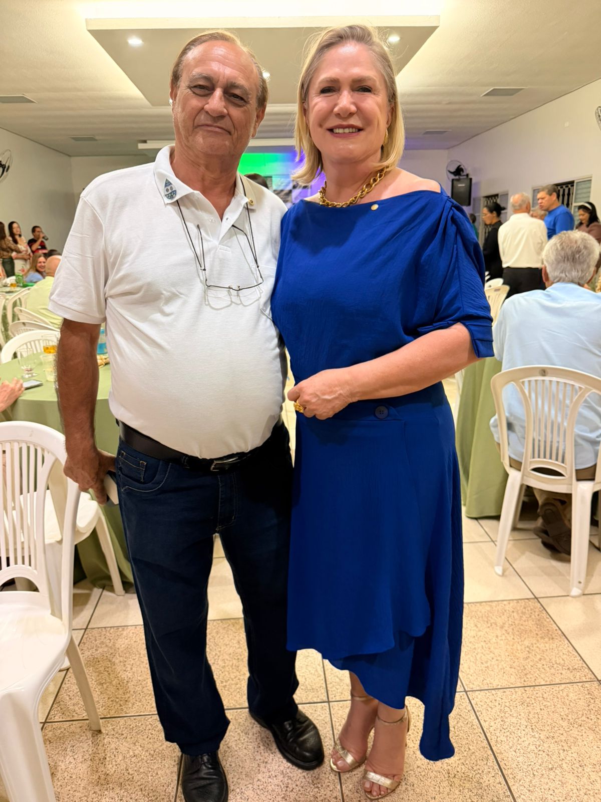 Governadora Francileide lidera caravana do LB-4 na primeira RCG em Tupaciguara Minas Gerais