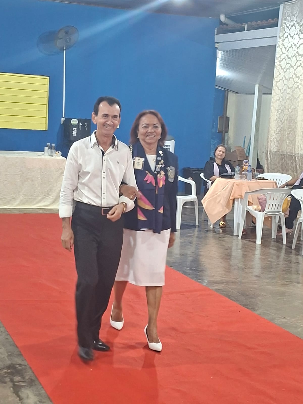 Governadora visitou Lions Clube Nova Xavantina