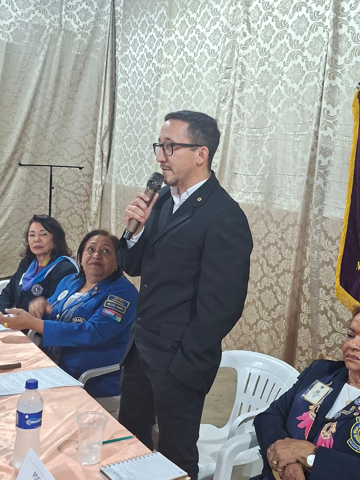Governadora visitou Lions Clube Nova Xavantina