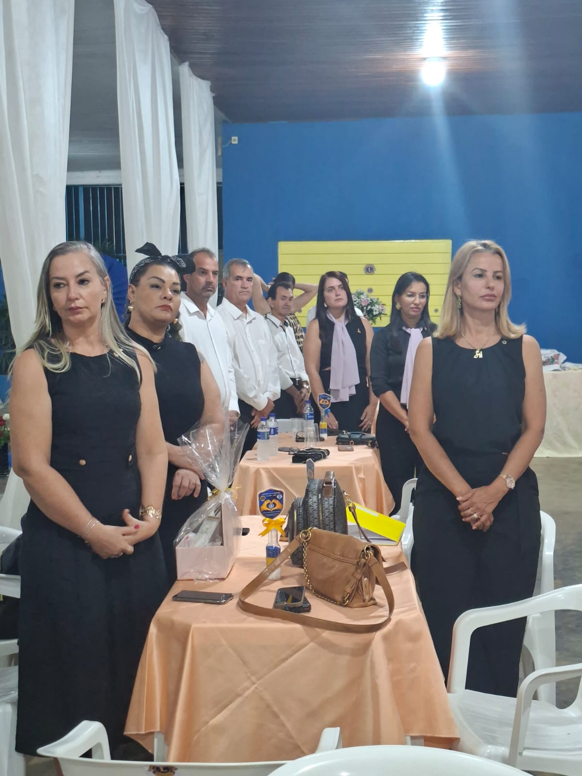Governadora visitou Lions Clube Nova Xavantina