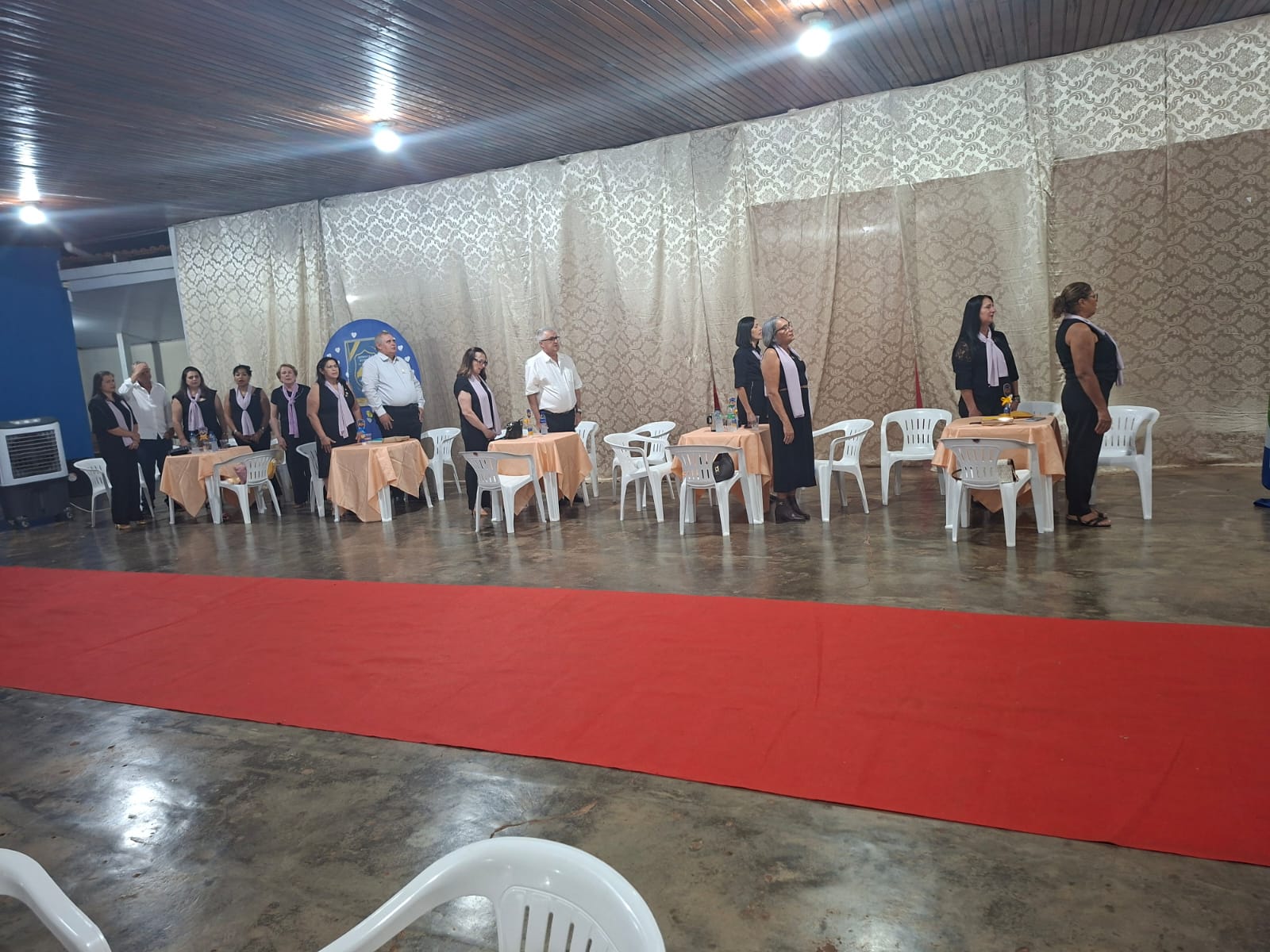 Governadora visitou Lions Clube Nova Xavantina
