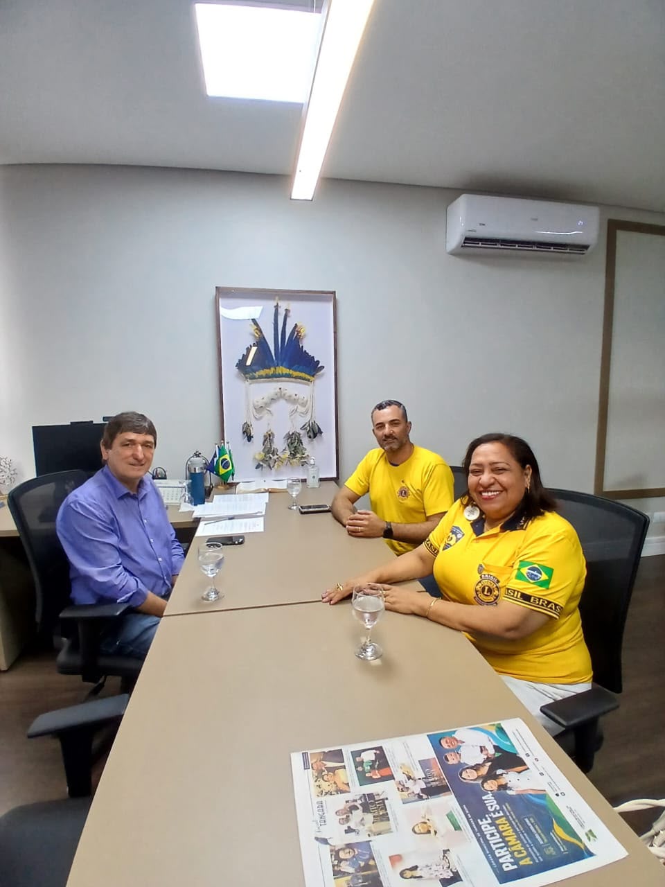 Governadora do Lions visita clubes de Tangará da Serra e região