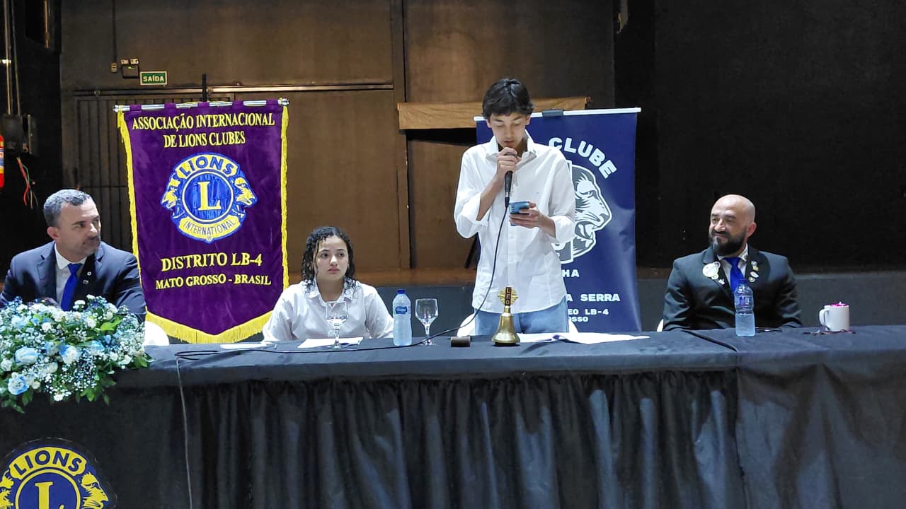 Governadora do Lions visita clubes de Tangará da Serra e região