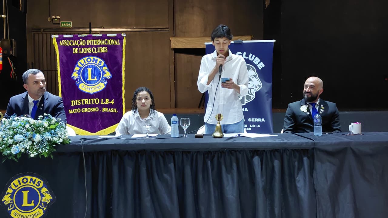 Governadora do Lions visita clubes de Tangará da Serra e região