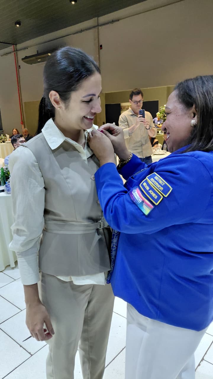 Governadora do Lions visita clubes de Tangará da Serra e região