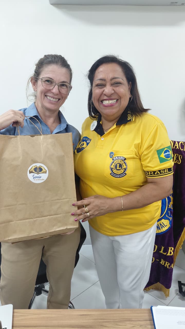 Governadora do Lions visita clubes de Tangará da Serra e região