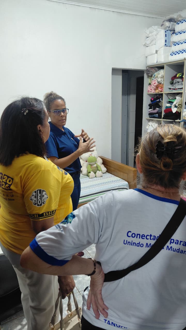 Governadora do Lions visita clubes de Tangará da Serra e região