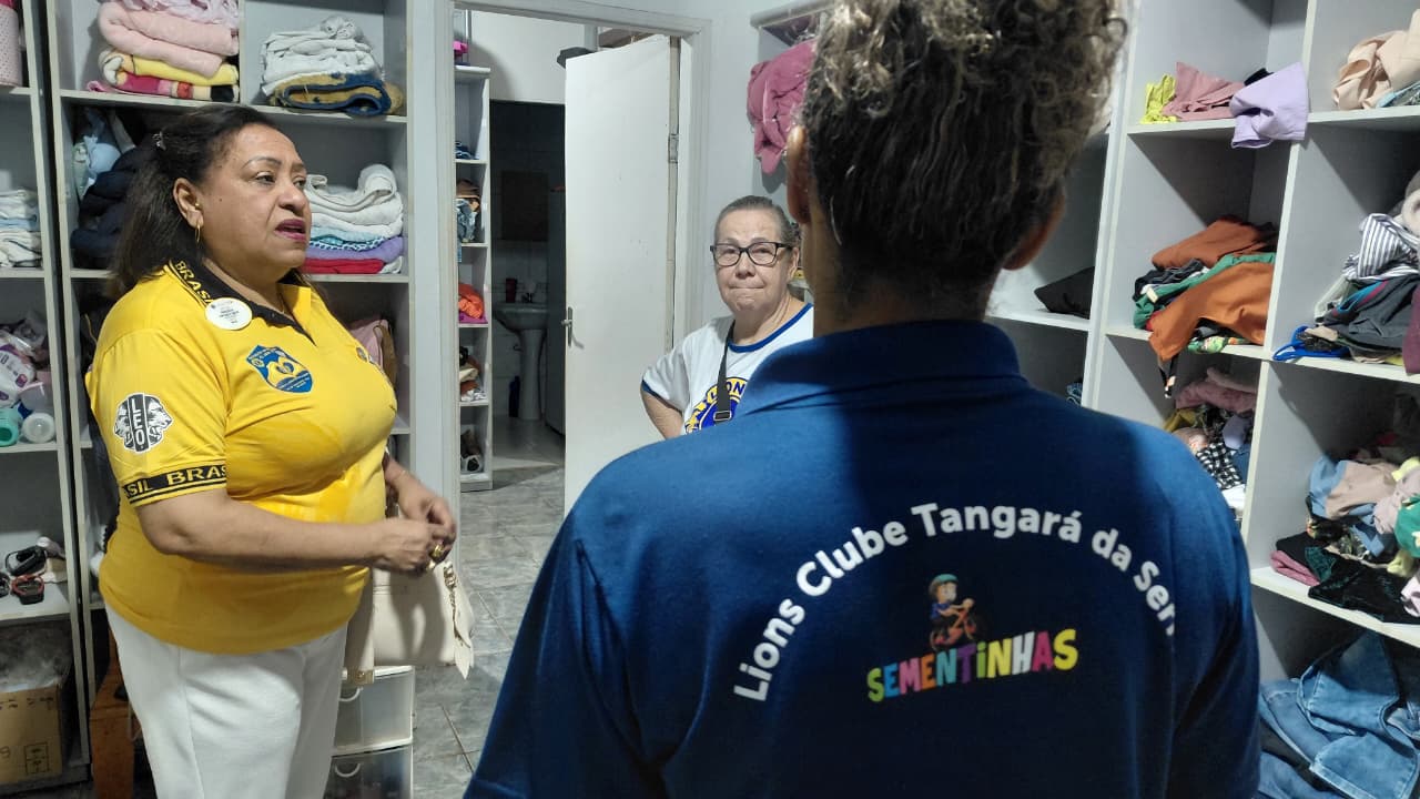 Governadora do Lions visita clubes de Tangará da Serra e região
