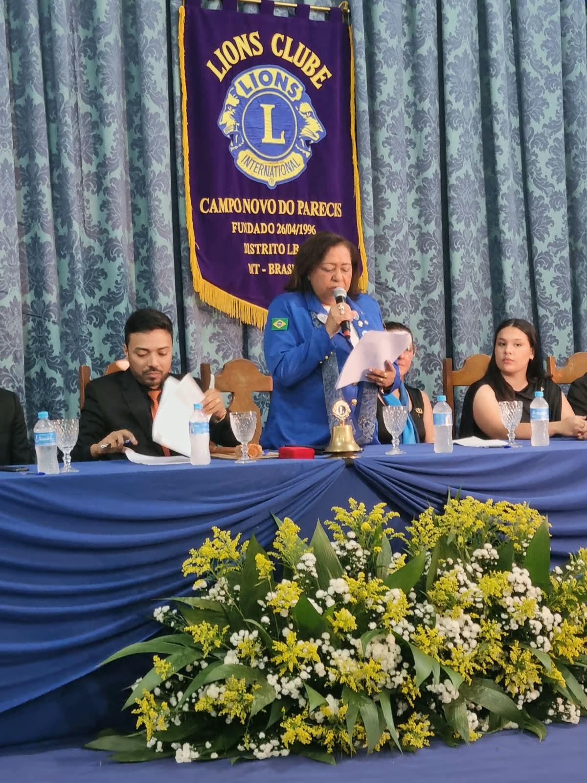 Governadora Francileide visita Campo Novo do Parecis