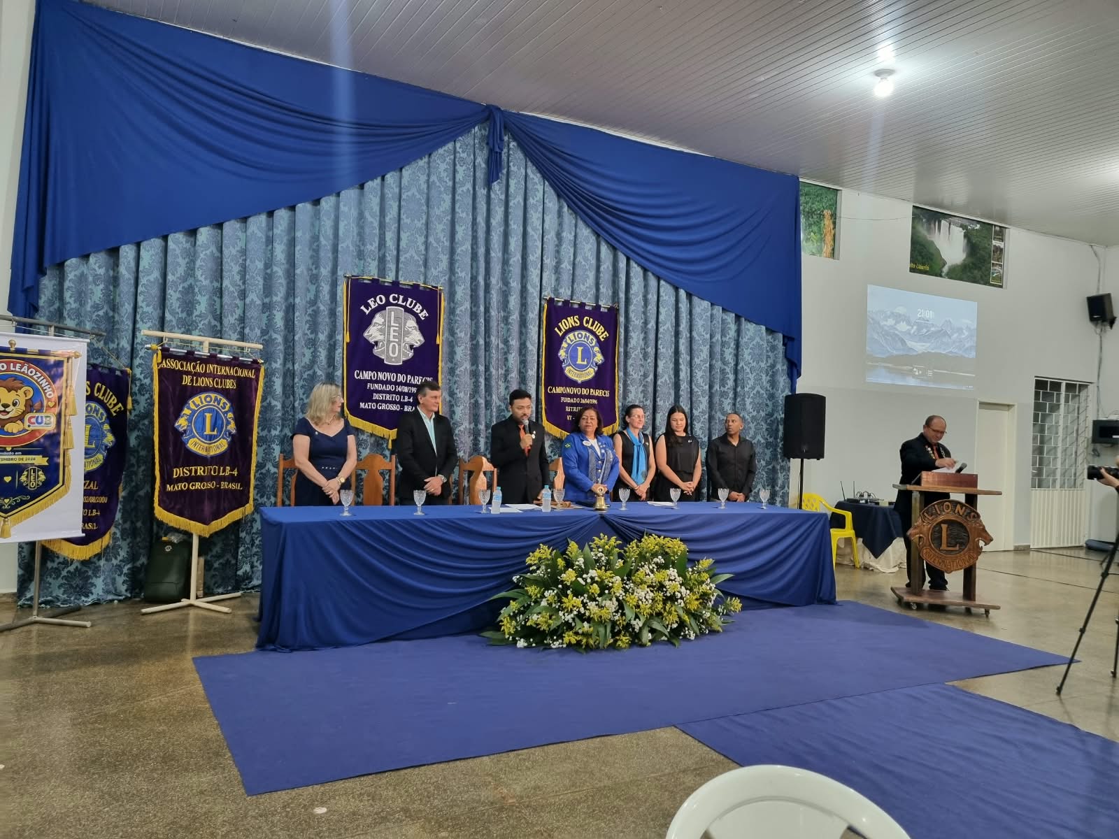 Governadora Francileide visita Campo Novo do Parecis
