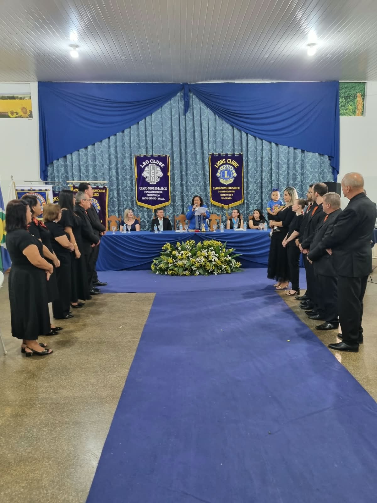 Governadora Francileide visita Campo Novo do Parecis