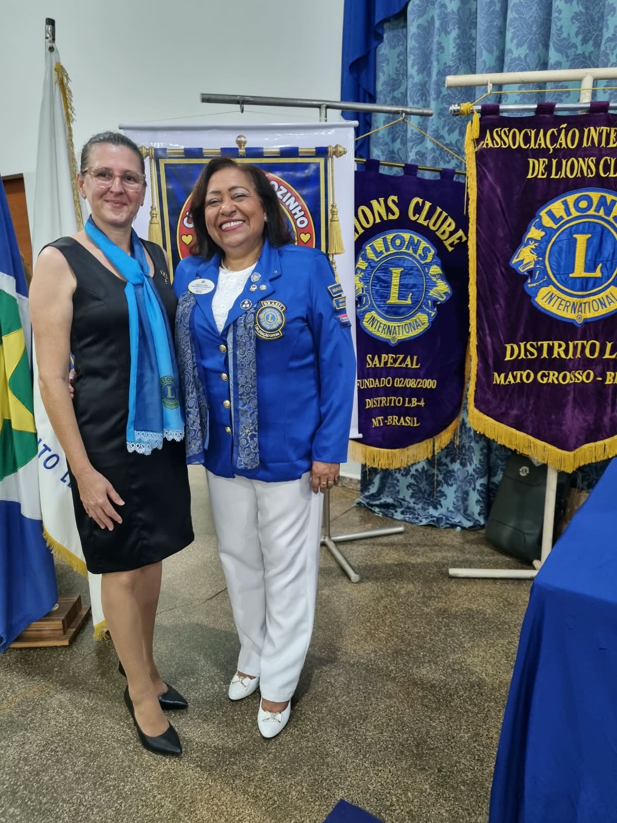 Governadora Francileide visita Campo Novo do Parecis