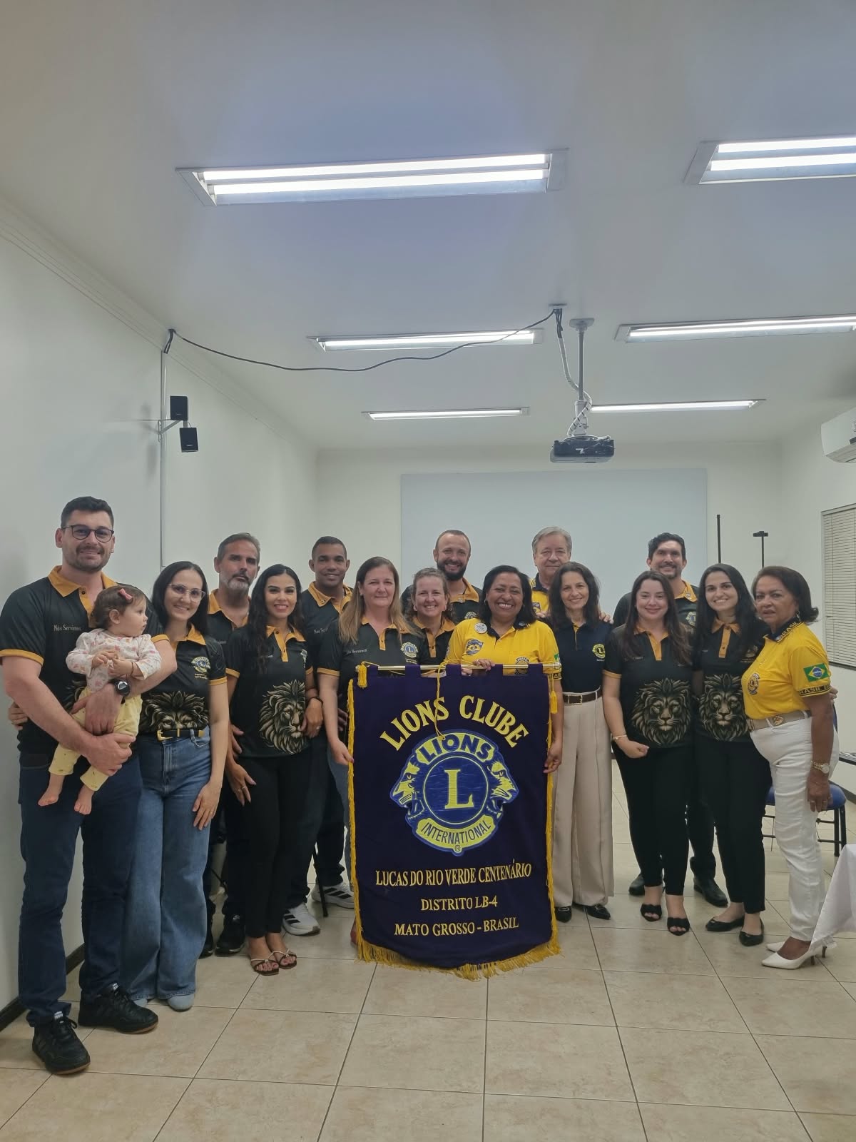 Governadora do Lions visitou o Lions Clube de Lucas do Rio Verde