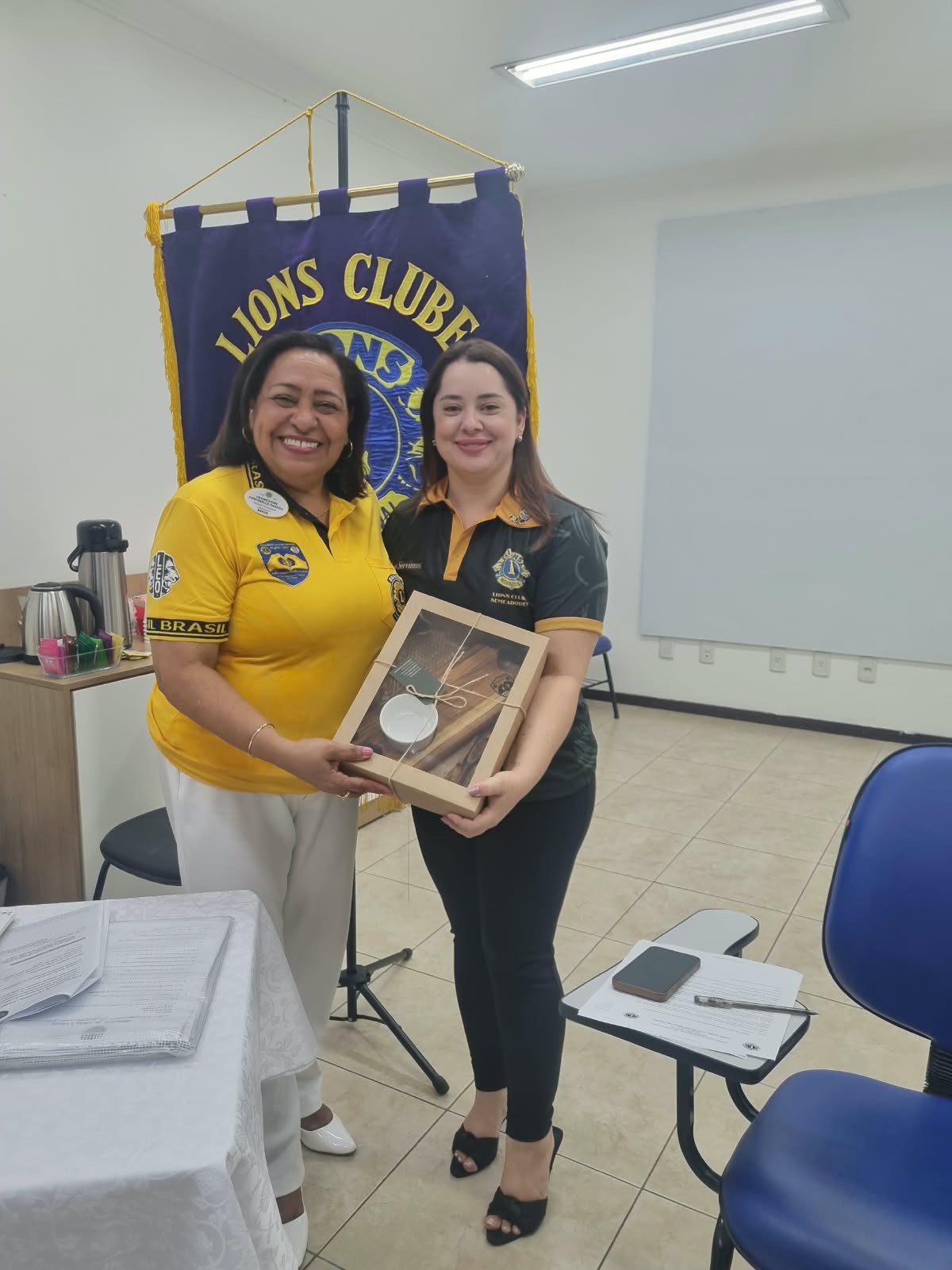 Governadora do Lions visitou o Lions Clube de Lucas do Rio Verde
