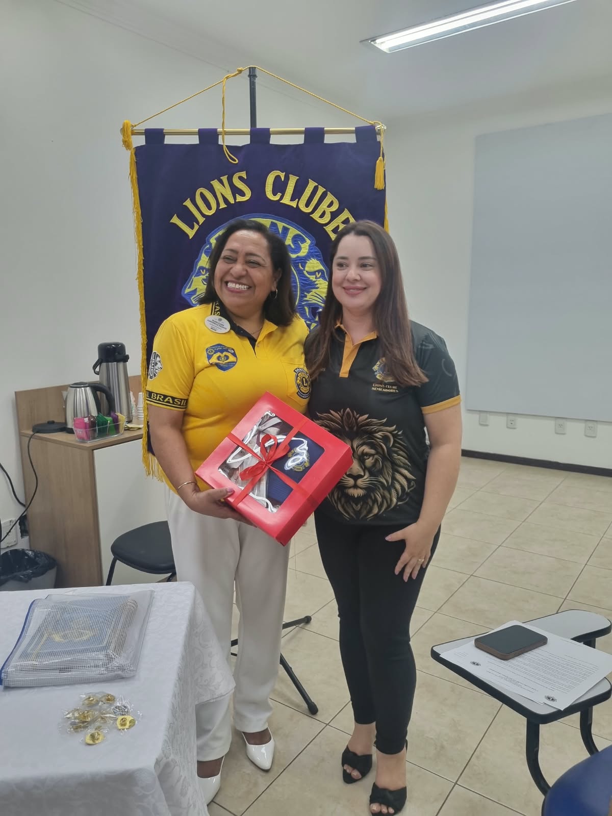 Governadora do Lions visitou o Lions Clube de Lucas do Rio Verde
