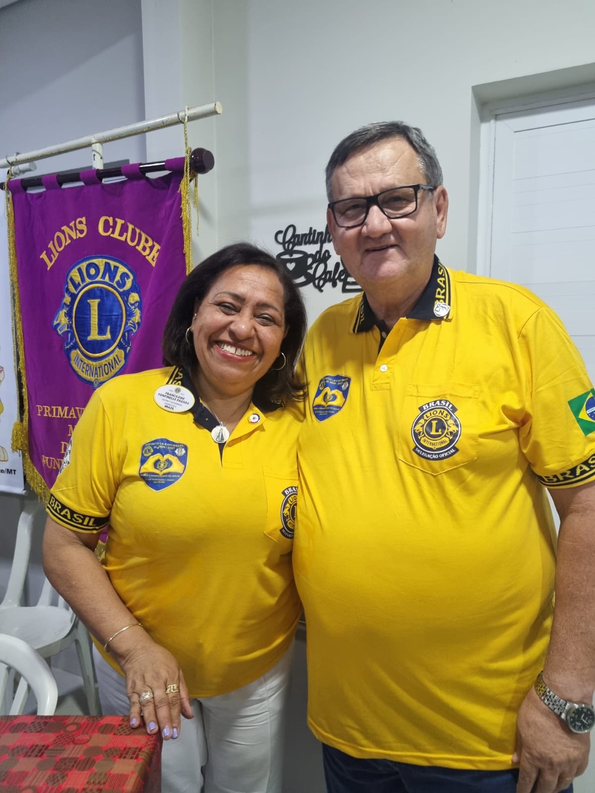 Governadora Francileide realizou visita oficial ao Lions Clube de Primavera do Leste